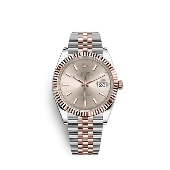 Rolex Replica Watch Datejust 41 Oystersteel and Everose gold 126331-0010