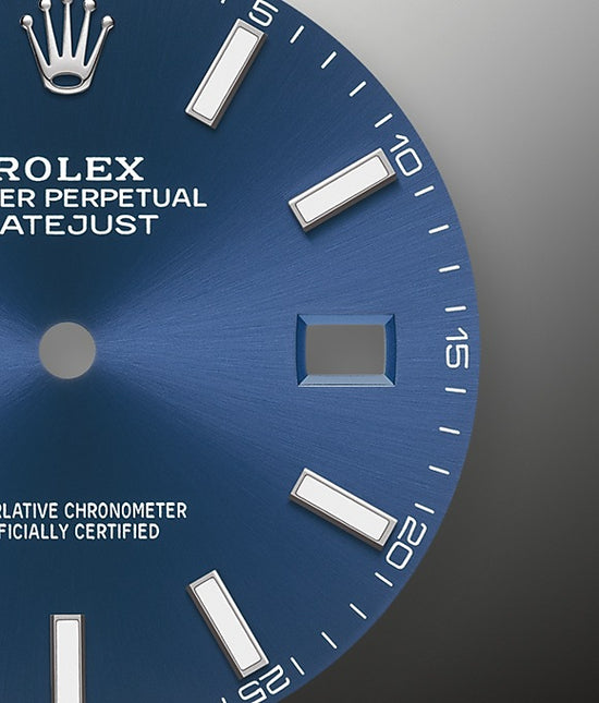 Rolex Replica Watch Datejust 41 Oystersteel and white gold 126334-0001