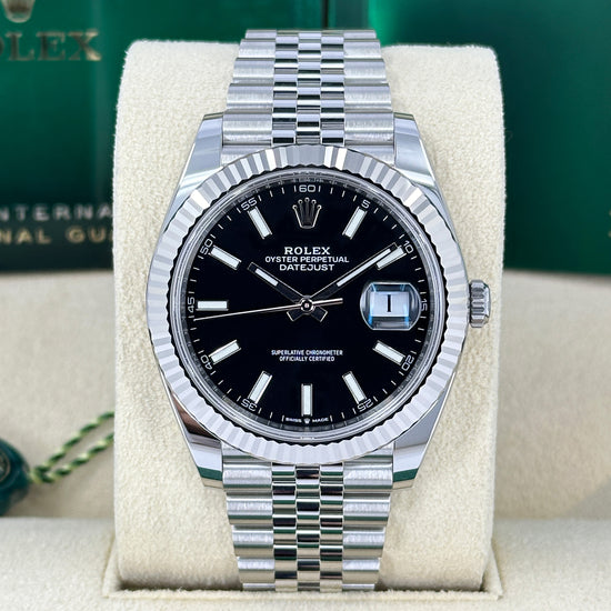 Rolex Replica Watch Datejust 41 Oystersteel and white gold 126334-0018