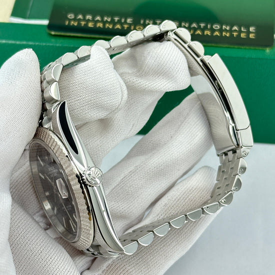 Rolex Replica Watch Datejust 41 Oystersteel and white gold 126334-0018