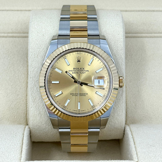 Rolex Replica Watch Datejust 41 Oystersteel and yellow gold 126333-0009