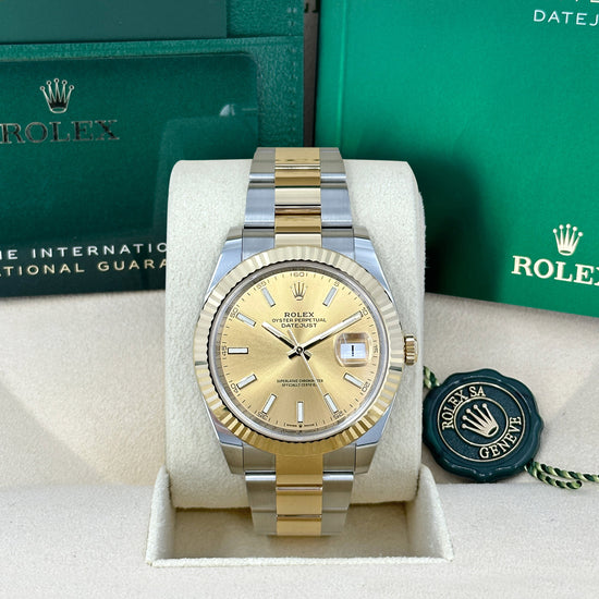 Rolex Replica Watch Datejust 41 Oystersteel and yellow gold 126333-0009