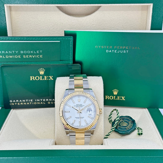 Rolex Replica Watch Datejust 41 Oystersteel and yellow gold 126333-0015