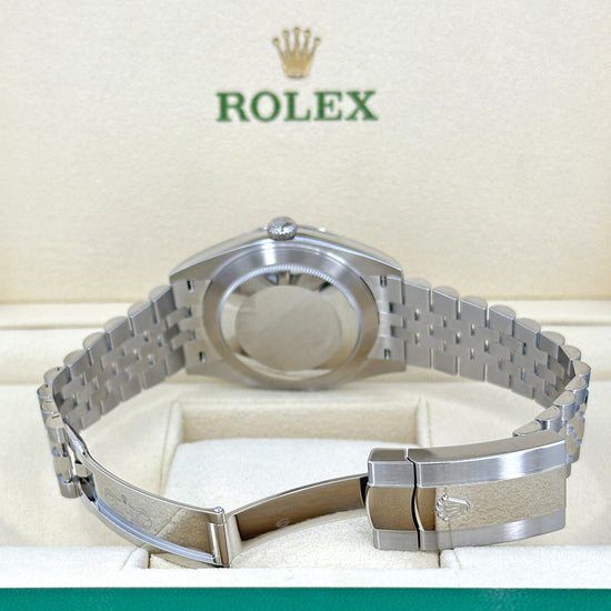 Rolex Replica Watch Datejust 41, Stainless Steel and 18k White Gold, 41mm, 126334-0004