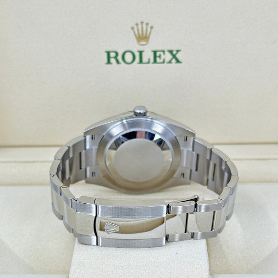 Rolex Replica Watch Datejust 41, Stainless Steel and 18k White Gold, 41mm, 126334-0013