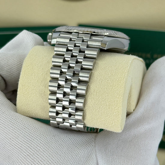 Rolex Replica Watch Datejust 41, Stainless Steel and 18k White Gold, 41mm, 126334-0022