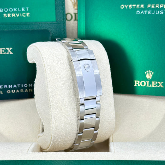 Rolex Replica Watch Datejust 41, Stainless Steel and 18k White Gold, 41mm, Mint 2022, 126334-0003
