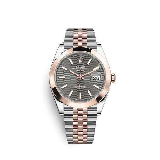 Rolex Replica Watch Datejust 41mm, Oystersteel and 18k Everose Gold, 126301-0020