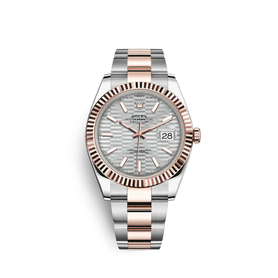 Rolex Replica Watch Datejust 41mm, Oystersteel and 18k Everose Gold, 126331-0017