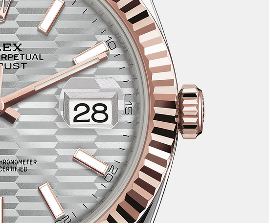 Rolex Replica Watch Datejust 41mm, Oystersteel and 18k Everose Gold, 126331-0017