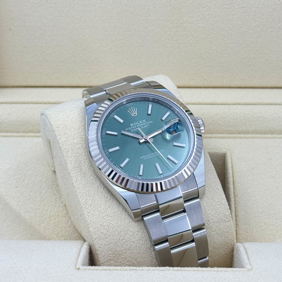Rolex Replica Watch Datejust 41mm, Oystersteel and 18k White Gold, 126334-0027