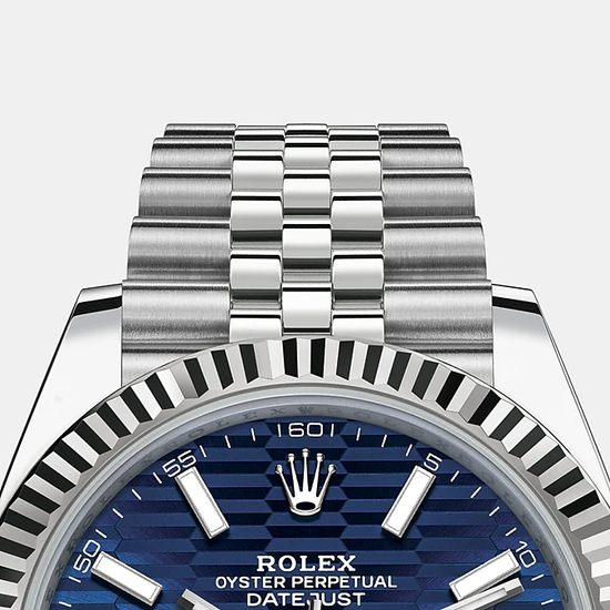Rolex Replica Watch Datejust 41mm, Oystersteel and 18k White Gold, 126334-0032