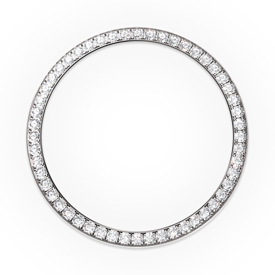 Rolex Replica Watch Day-Date 36, 18k White Gold with Diamond-set , 36mm, 128349rbr-0031