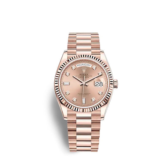 Rolex Replica Watch Day-Date 36 Everose gold 128235-0009