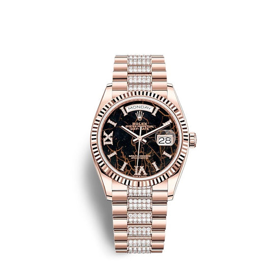 Rolex Replica Watch Day-Date 36 Everose gold 128235-0042