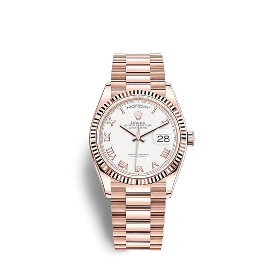 Rolex Replica Watch Day-Date 36 Everose gold 128235-0052
