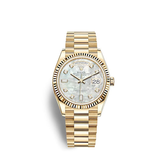 Rolex Replica Watch Day-Date 36 Yellow gold 128238-0011
