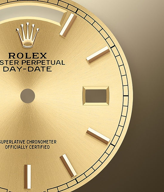 Rolex Replica Watch Day-Date 36 Yellow gold 128348RBR-0026