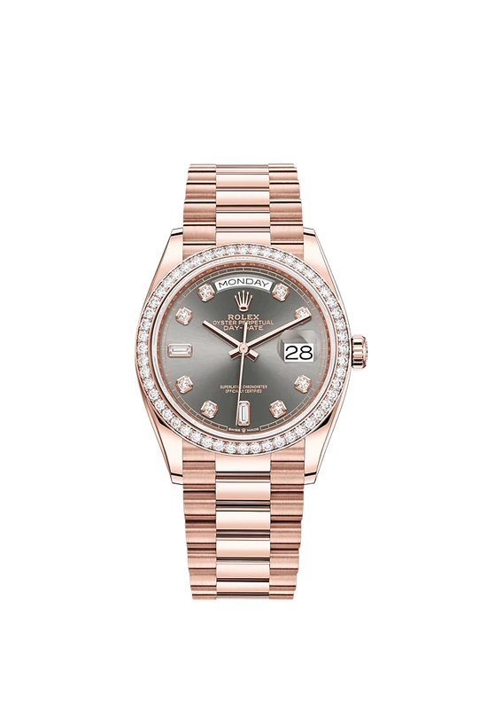 Rolex Replica Watch Day-Date 36mm, 18k Everose Gold, 128345rbr-0052