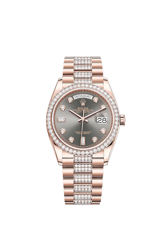 Rolex Replica Watch Day-Date, 36mm, 18k Everose Gold, 128345rbr-0053