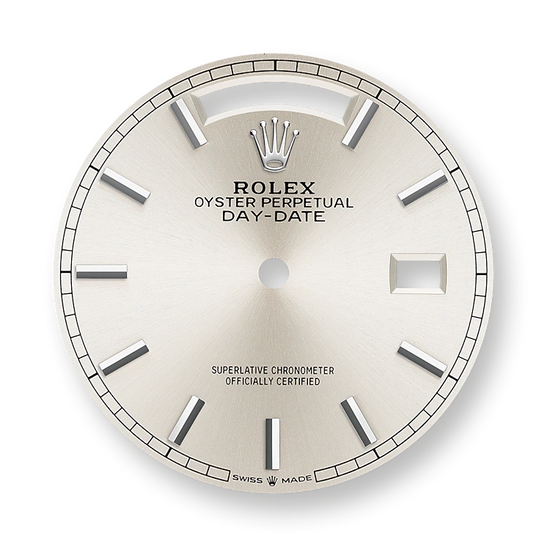 Rolex Replica Watch Day-Date, 36mm, Platinum, 128236-0001