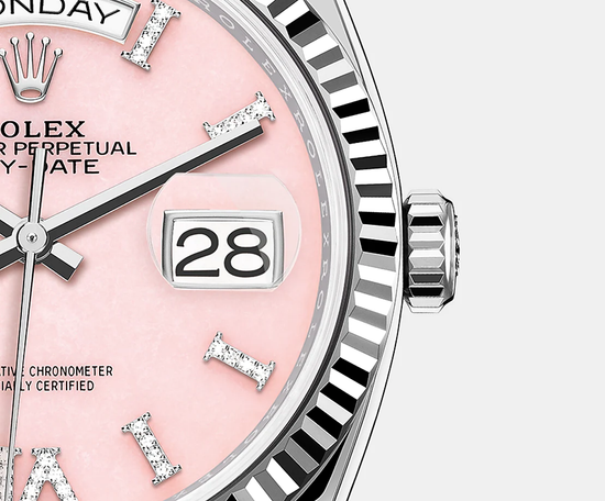 Rolex Replica Watch Day-Date, 36mm, Platinum, 128236-0006