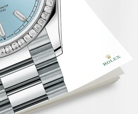Rolex Replica Watch Day-Date 36mm, Platinum, 128396tbr-0003