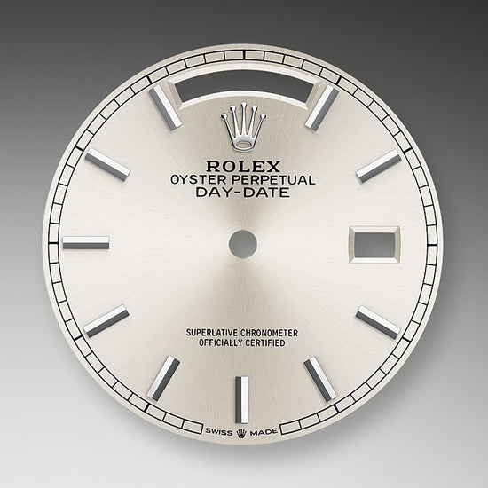 Rolex Replica Watch Day-Date, 36mm, Platinum and Diamonds, 128396tbr-0004