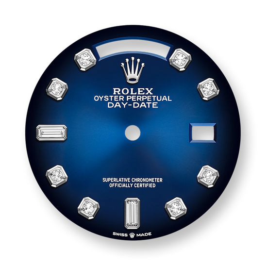 Rolex Replica Watch Day-Date, 36mm, Platinum and Diamonds, 128396tbr-0008
