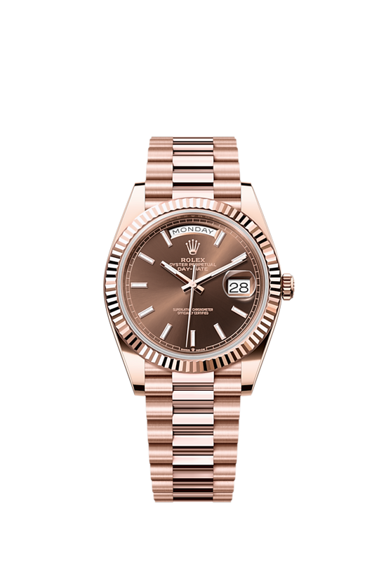 Rolex Replica Watch Day-Date 40, 18k Everose Gold, 40mm, 228235-0053