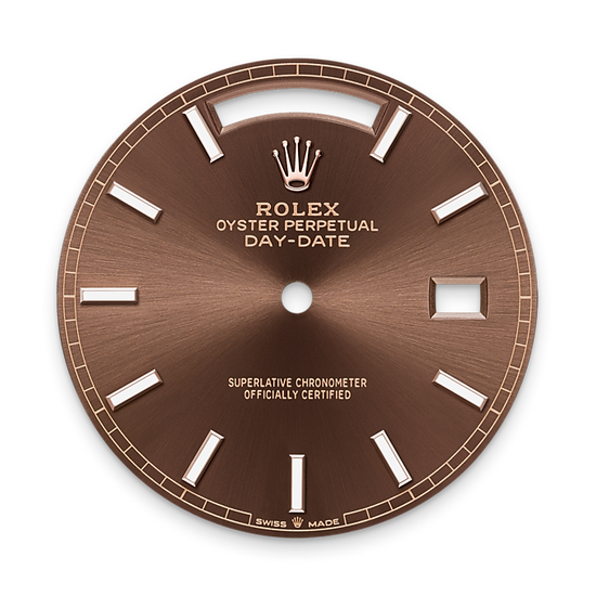 Rolex Replica Watch Day-Date 40, 18k Everose Gold with Diamond-set, 40mm, 228345rbr-0024