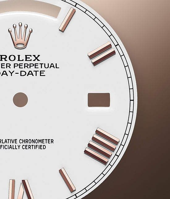 Rolex Replica Watch Day-Date 40 Everose gold 228345RBR-0012