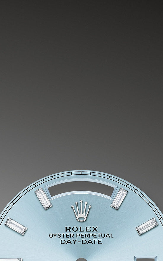 Rolex Replica Watch Day-Date 40 Platinum 228206-0002