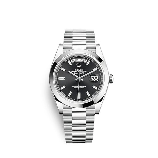 Rolex Replica Watch Day-Date 40 Platinum 228206-0013