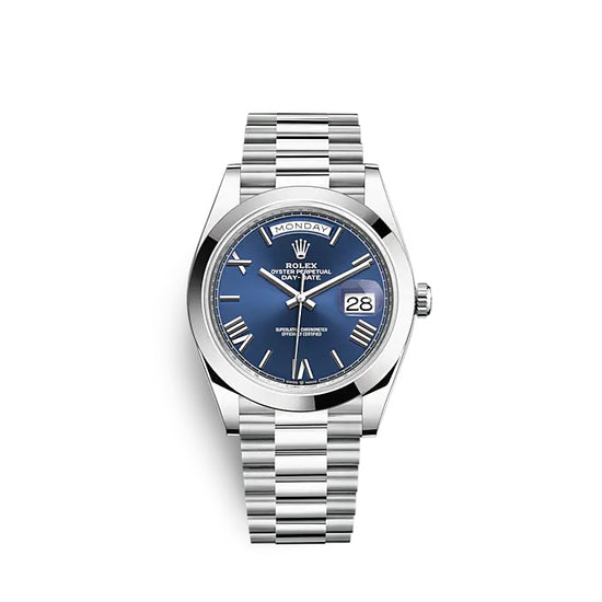 Rolex Replica Watch Day-Date 40 Platinum 228206-0015