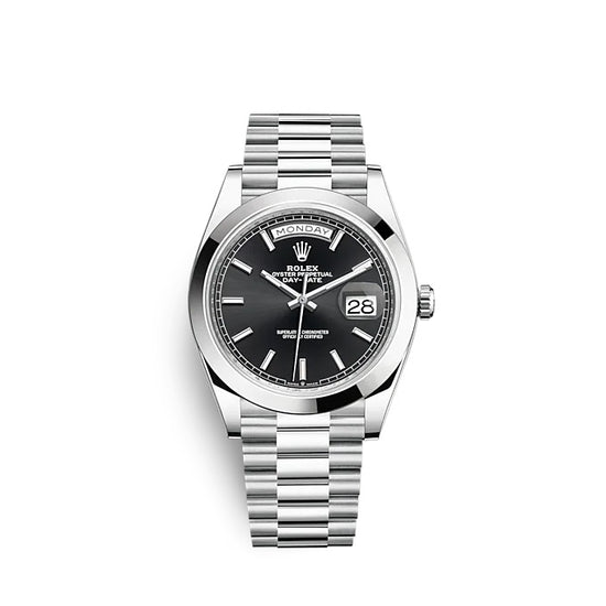 Rolex Replica Watch Day-Date 40 Platinum 228206-0031