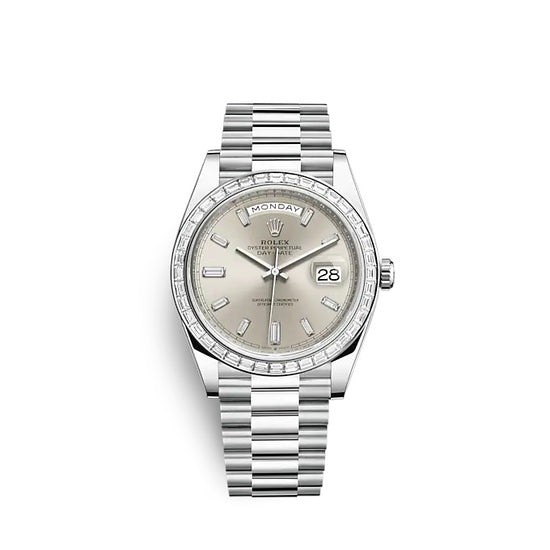 Rolex Replica Watch Day-Date 40 Platinum 228396TBR-0011