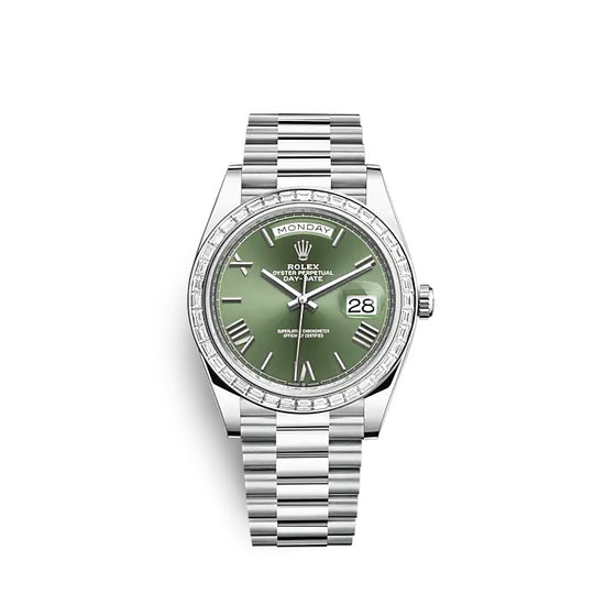 Rolex Replica Watch Day-Date 40 Platinum 228396TBR-0020
