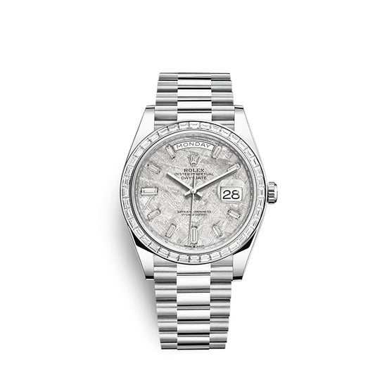 Rolex Replica Watch Day-Date 40 Platinum 228396TBR-0027