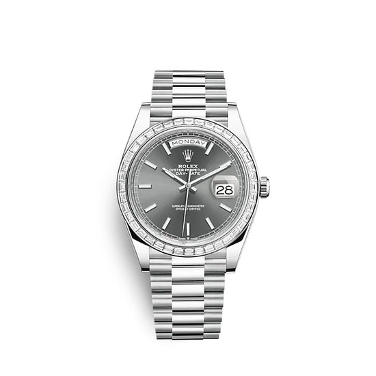 Rolex Replica Watch Day-Date 40 Platinum 228396TBR-0031