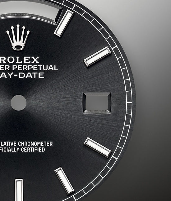 Rolex Replica Watch Day-Date 40 White gold 228349RBR-0002