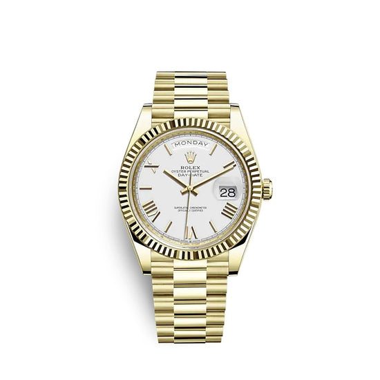 Rolex Replica Watch Day-Date 40 Yellow gold 228238-0042