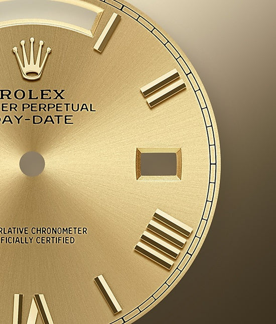 Rolex Replica Watch Day-Date 40 Yellow gold 228348RBR-0003
