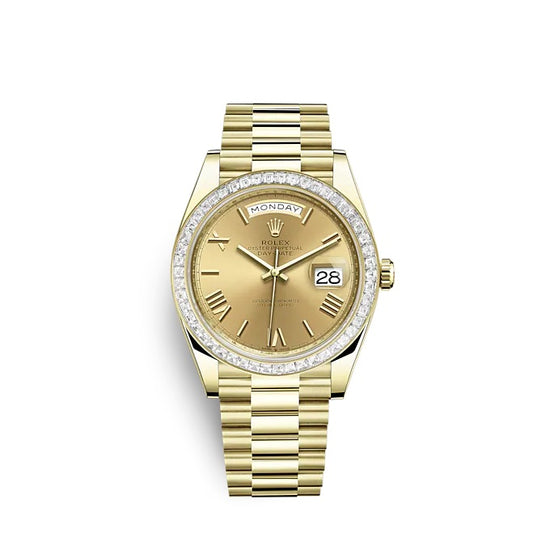 Rolex Replica Watch Day-Date 40 Yellow gold 228398TBR-0003
