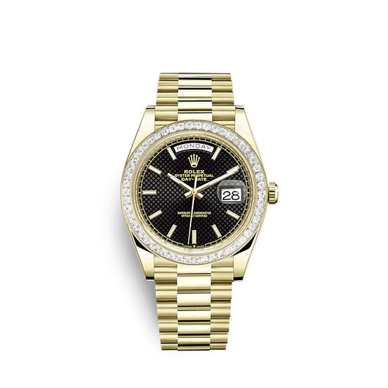 Rolex Replica Watch Day-Date 40 Yellow gold 228398TBR-0004