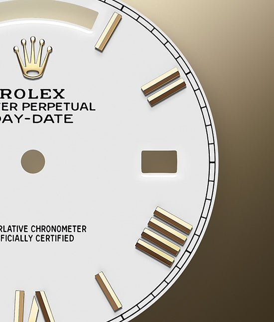 Rolex Replica Watch Day-Date 40 Yellow gold 228398TBR-0033