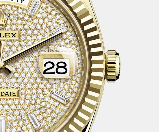 Rolex Replica Watch Day-Date, 40mm, 18k Yellow Gold, 228238-0054