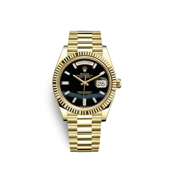 Rolex Replica Watch Day-Date, 40mm, 18k Yellow Gold, 228238-0059