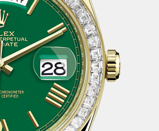 Rolex Replica Watch Day-Date, 40mm, 18k Yellow Gold and Diamonds, 228398tbr-0039