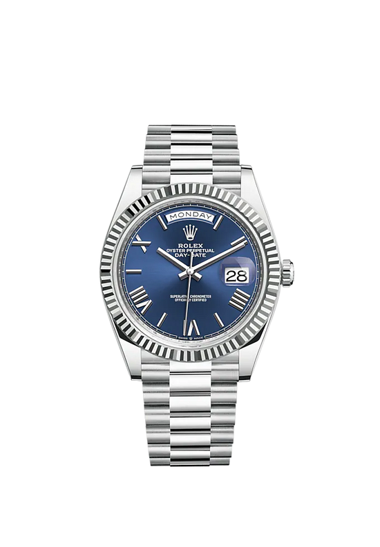 Rolex Replica Watch Day-Date, 40mm, Platinum, 228236-0007